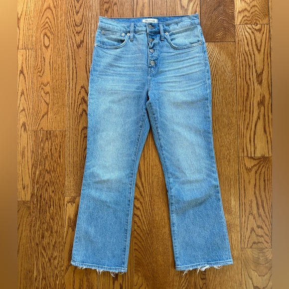 Madewell Cali Demi-Boot Jean with Button Fly - Picture 3 of 5